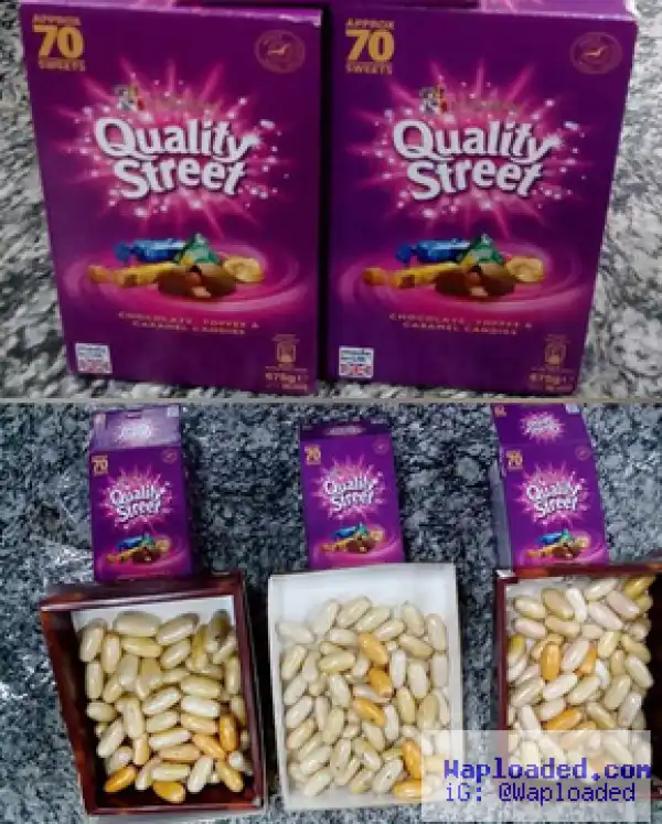 Photos: 24 year old woman arrested with 193 wraps of cocaine at Lagos airport